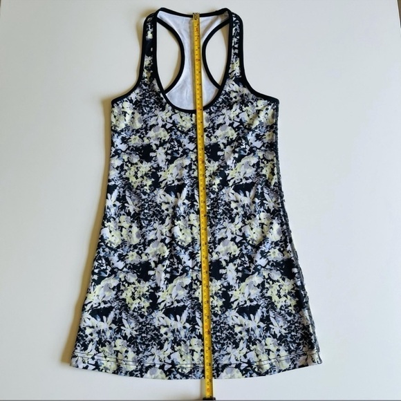 ❤️Lululemon Cool Racerback Tank in Crosscourt Petal Black A2 - Picture 8 of 10